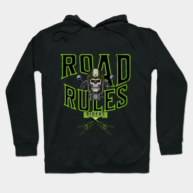 Riders - Road Rules Hoodie by PriorTee